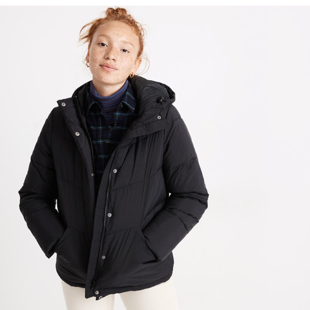 Black Madewell warm coat